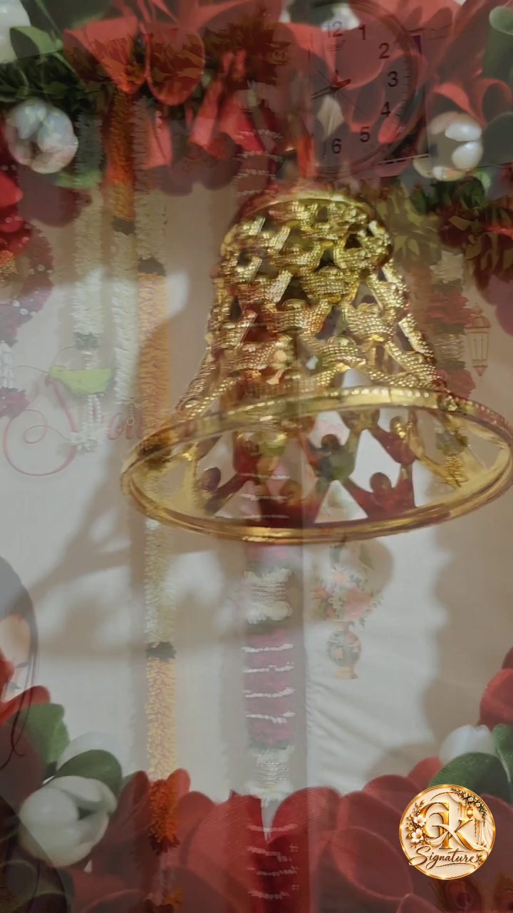 Golden bell detail